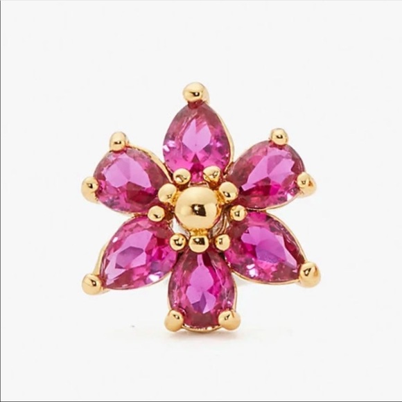 Kate Spade first bloom stud earrings pink multi - Picture 5 of 10